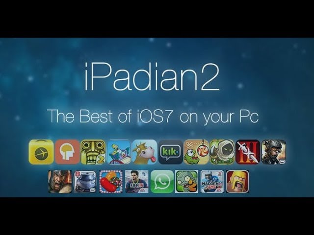 Installer des applications iOS sur Windows avec iPadian